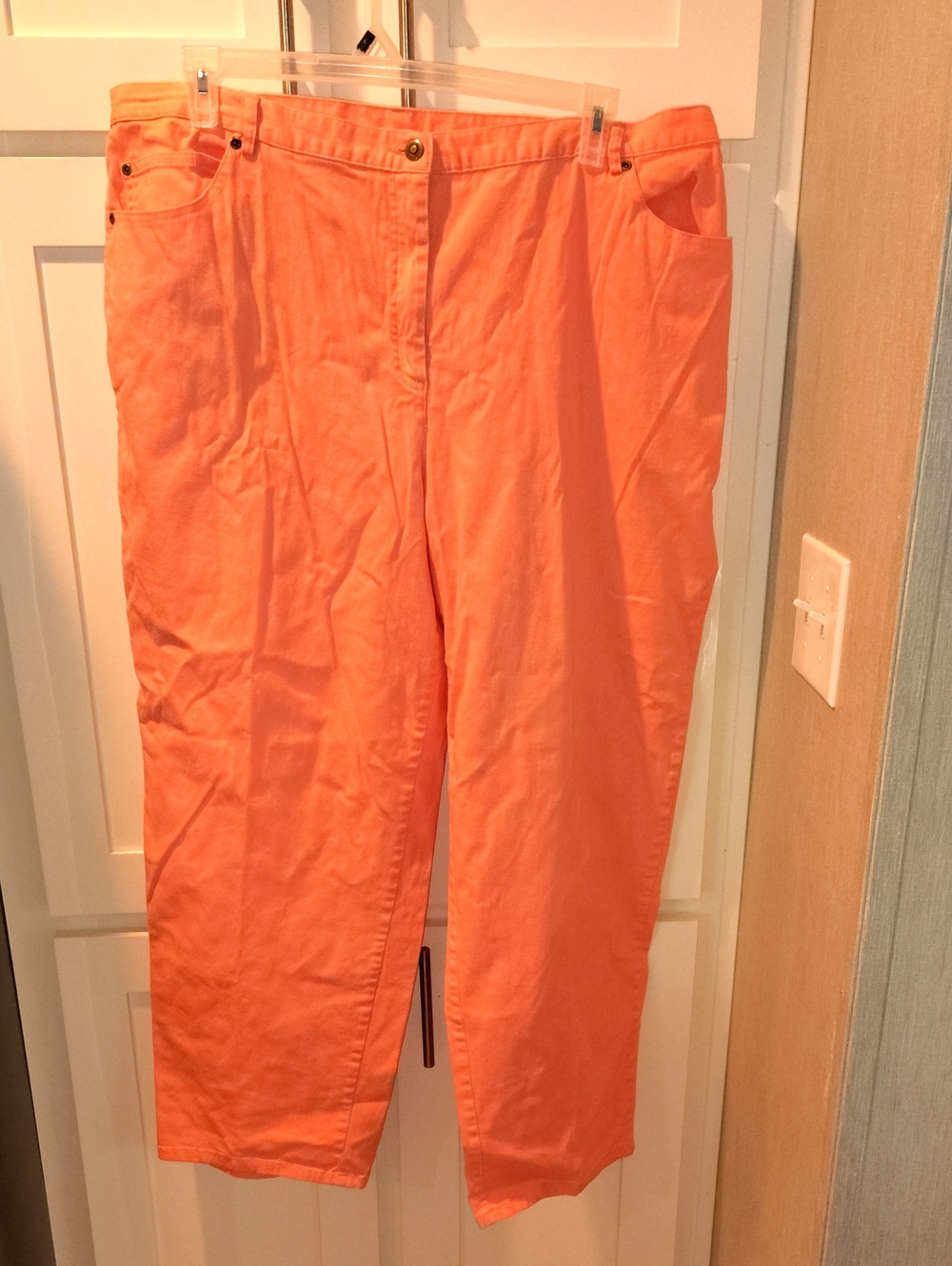Ruby Rd. Men's Orange Chino Pants